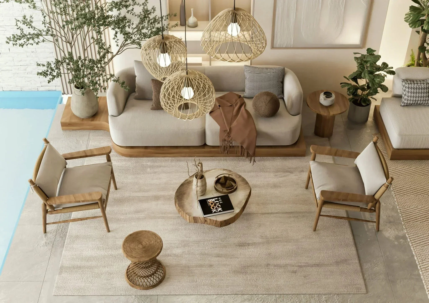 Breng je woonkamer tot leven met de trends van 2025: zithoeken en decoratie-ideeën