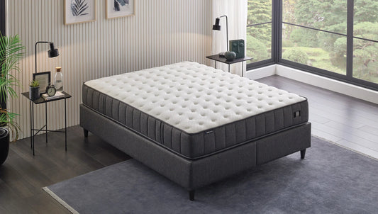 YATAS | Ionic | Matras | Geweven Zwart