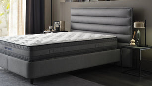 YATAS | Cool&Wool | Boxspring | Geweven Grijs