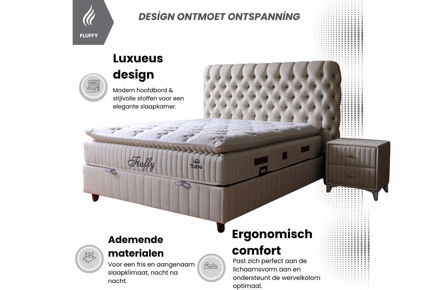 BSS Bedding | Fluffy | Boxspring
