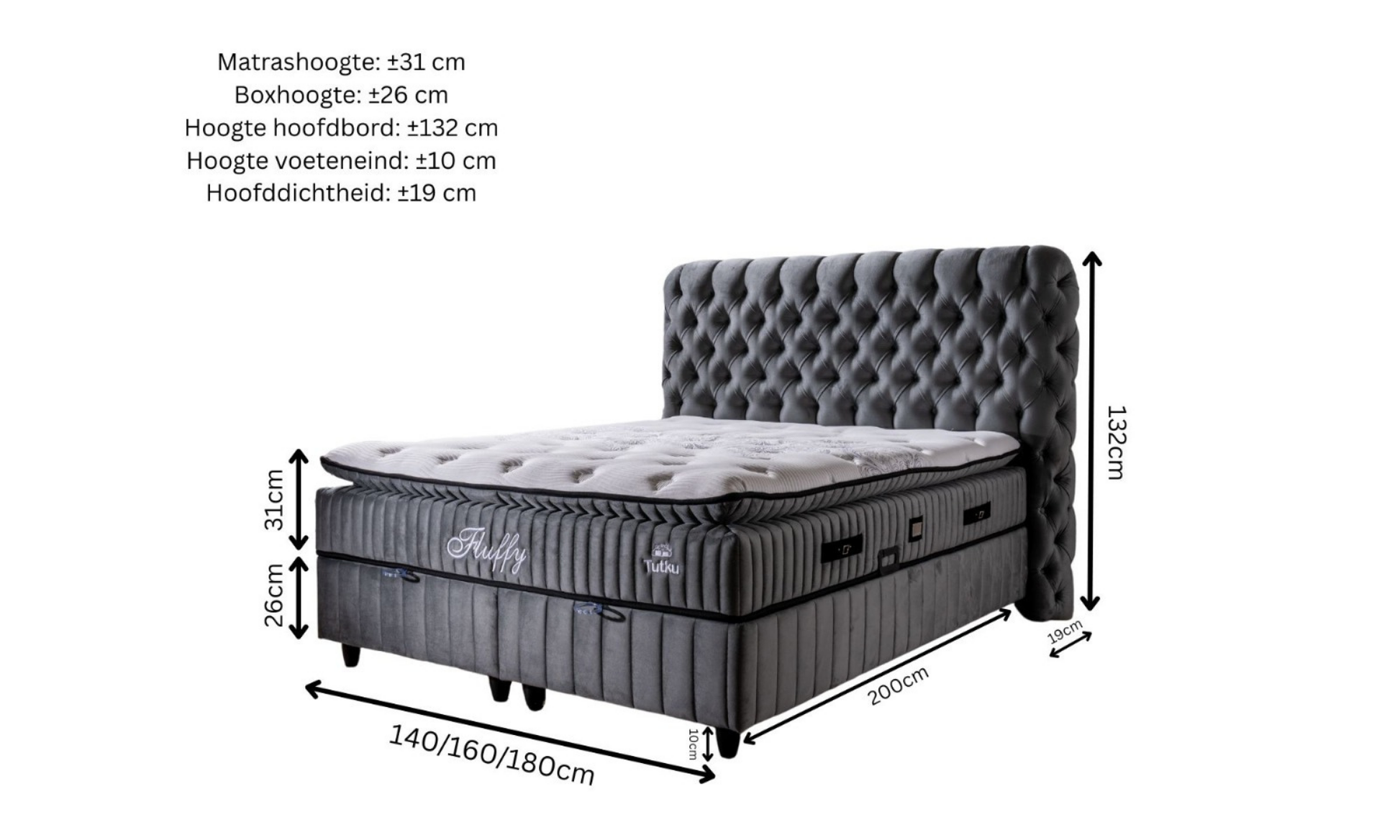 BSS Bedding | Fluffy | Boxspring