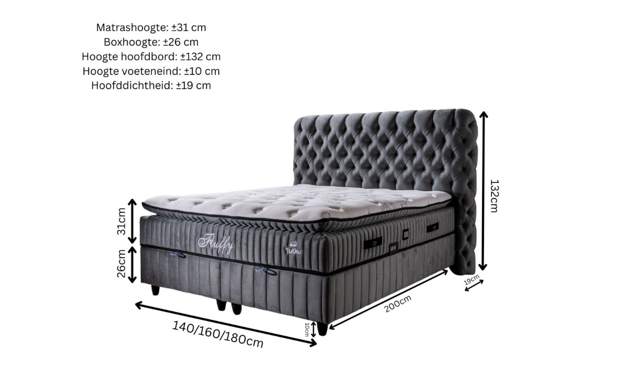 BSS Bedding | Fluffy | Boxspring
