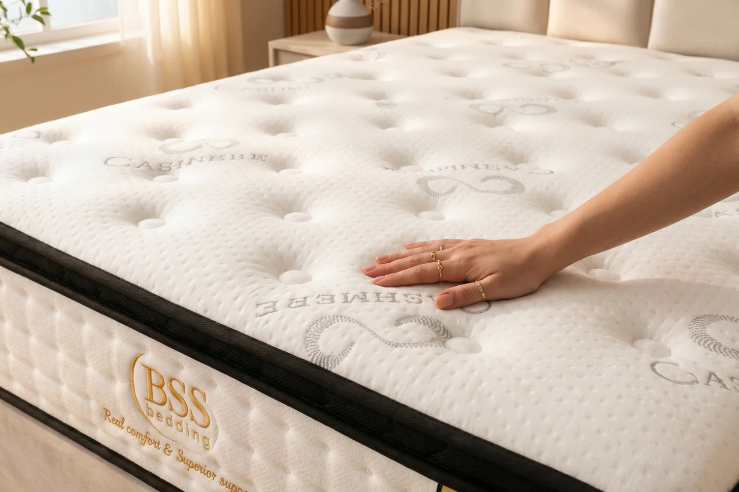 BSS BIRDY BEDS Boxspringbedset | Matras en topper H3