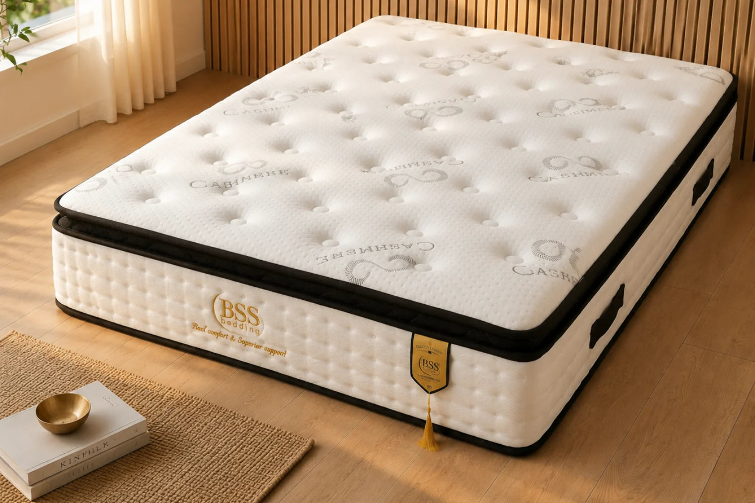 BSS BIRDY BEDS Boxspringbedset | Matras en topper H3