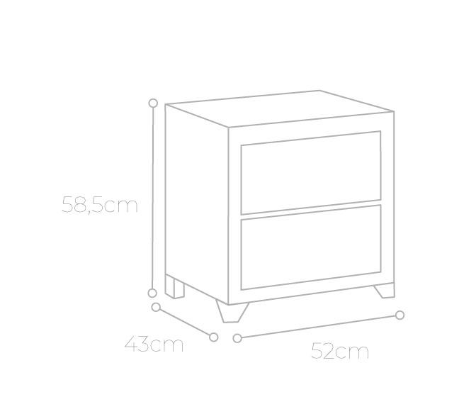 Bambi | Thermic Prime ( Thermall ) Glas | Nachtkastjes
