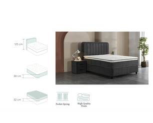 BSS Bedding Leobedd | Boxspring