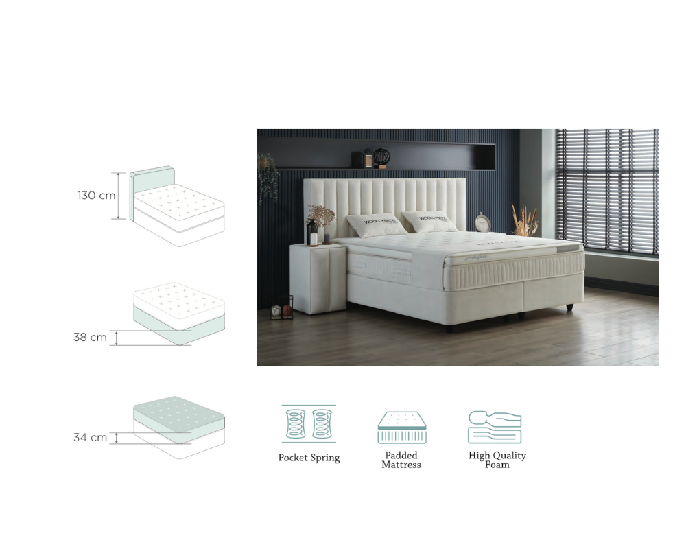 BSS WOOLLYBEDD  | Boxspring